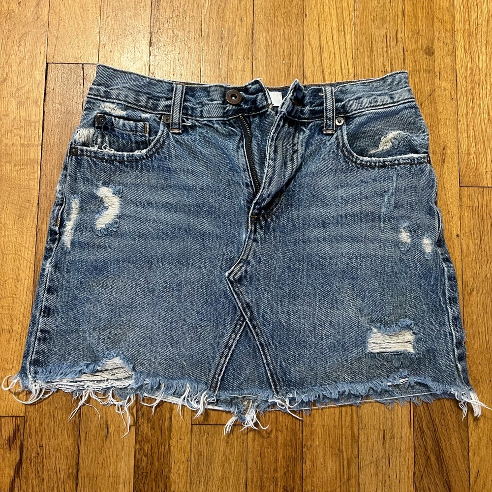 Pistola Size 24 Denim Skirt
